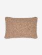 Manon Linen Boucle Lumbar Pillow, Terracotta