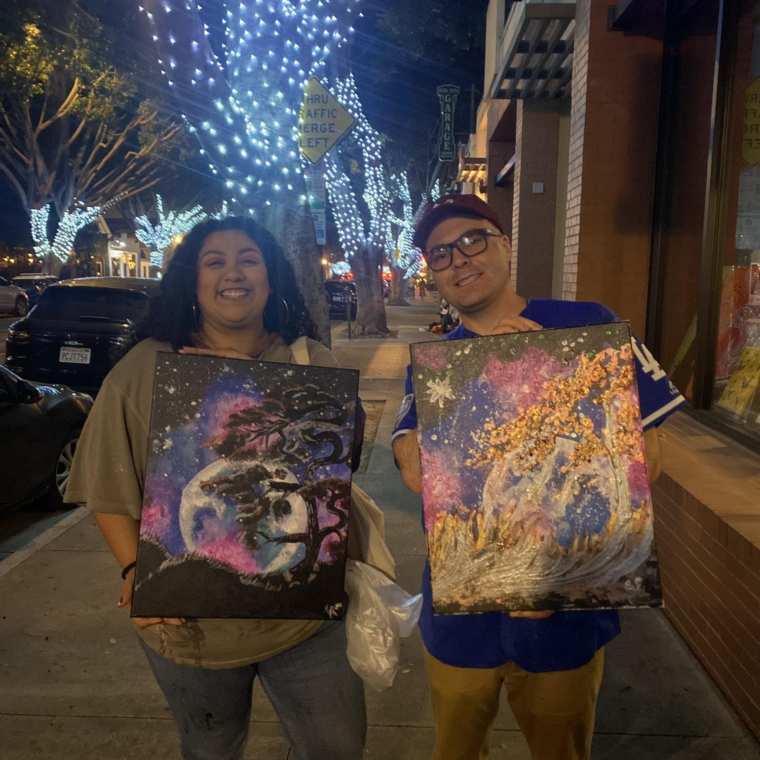 Paint and Sip 🍷🖌️🎨