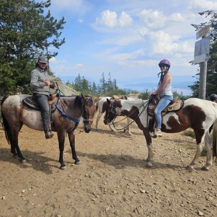 Horseback riding for Caitlin’s 24th!