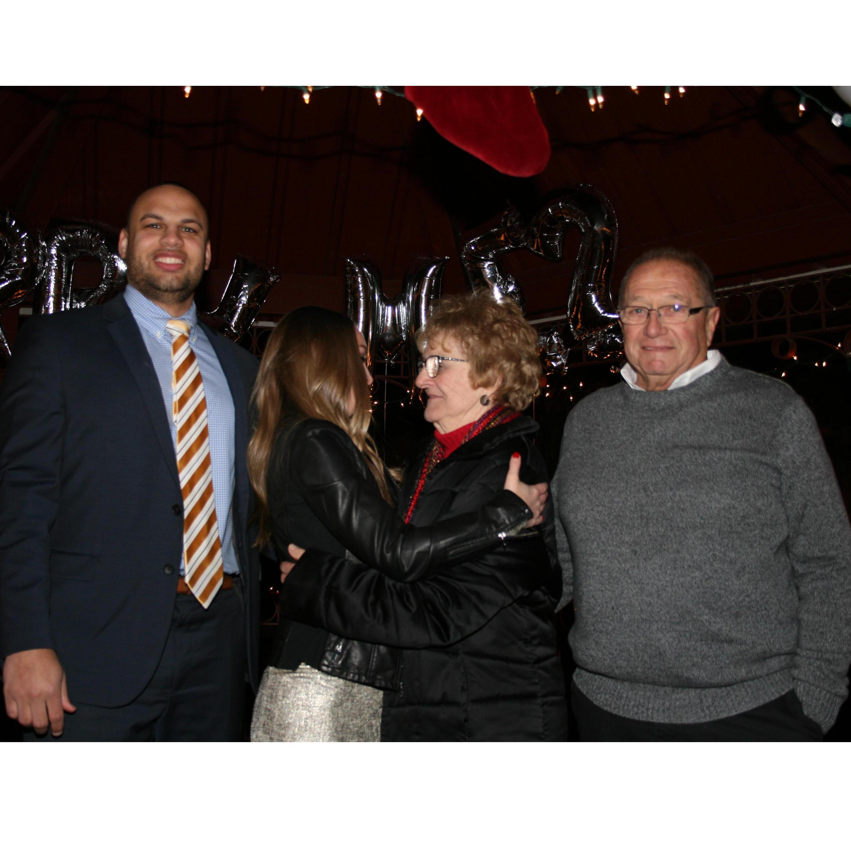 Grandma and I having a moment - so thankful for these two.