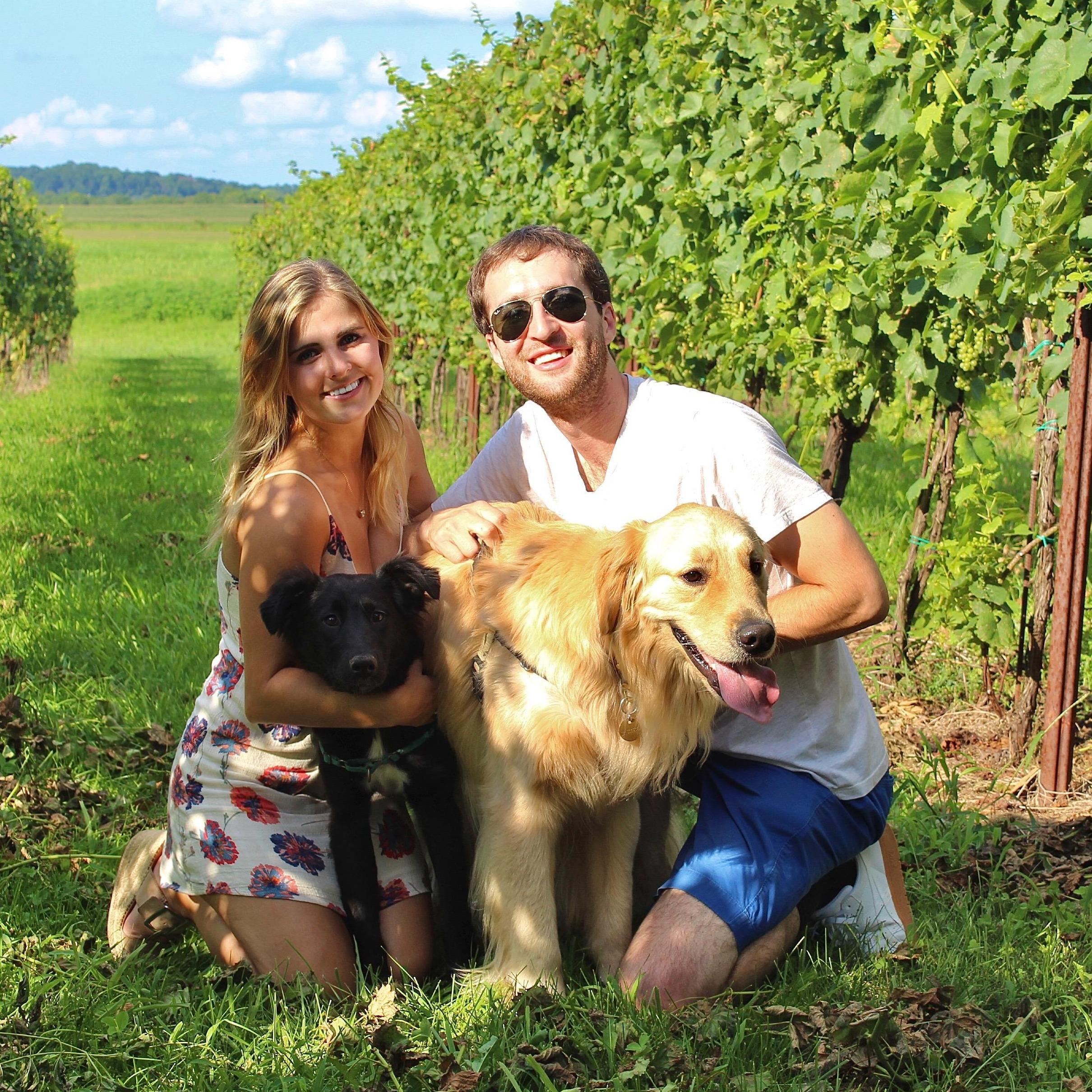 Family photo, featuring the newest addition, Maya