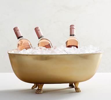The Emily & Meritt Gold Lion Party Bucket