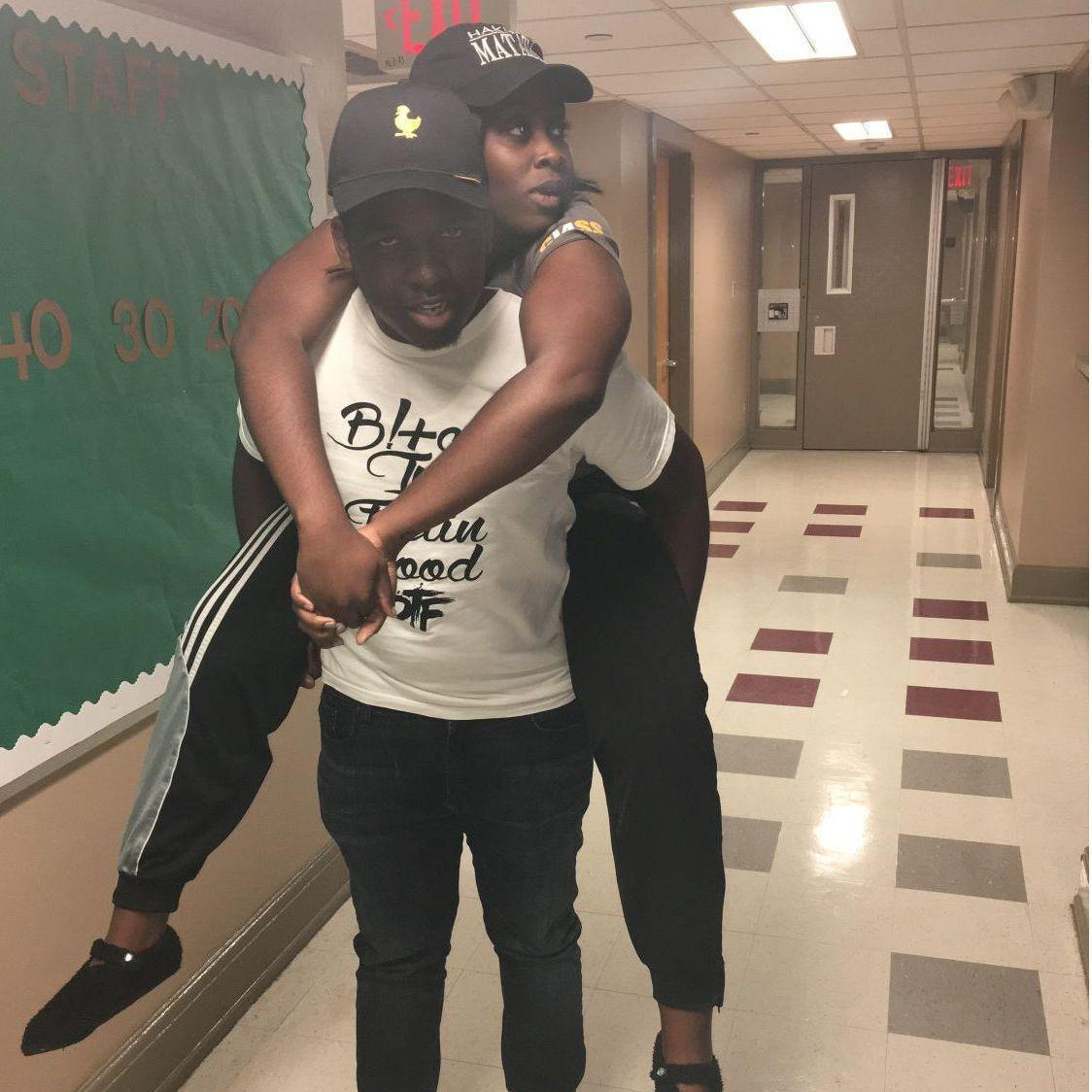 2017 - Where we first met in McLean Residence Hall.