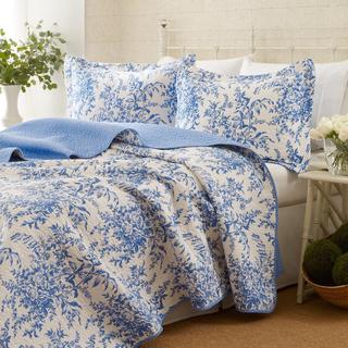 Bedford Reversible 3-Piece Quilt Set