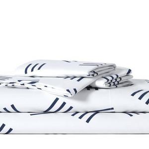 Classic Core Sheet Set - Navy Matchstick King Size