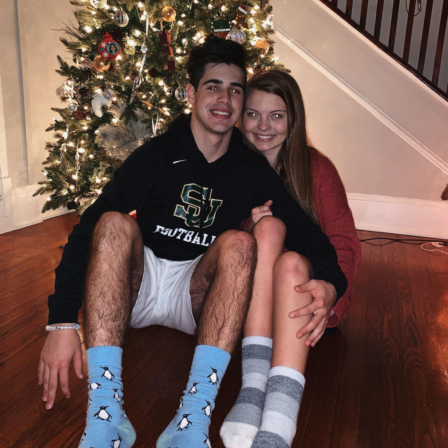 Our first Christmas together in 2018!