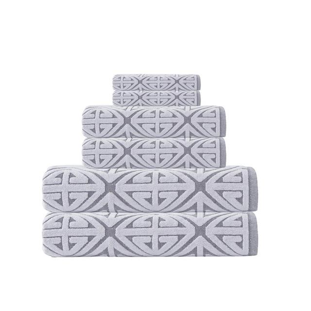 Encline 6 Piece Turkish Cotton Towel Set