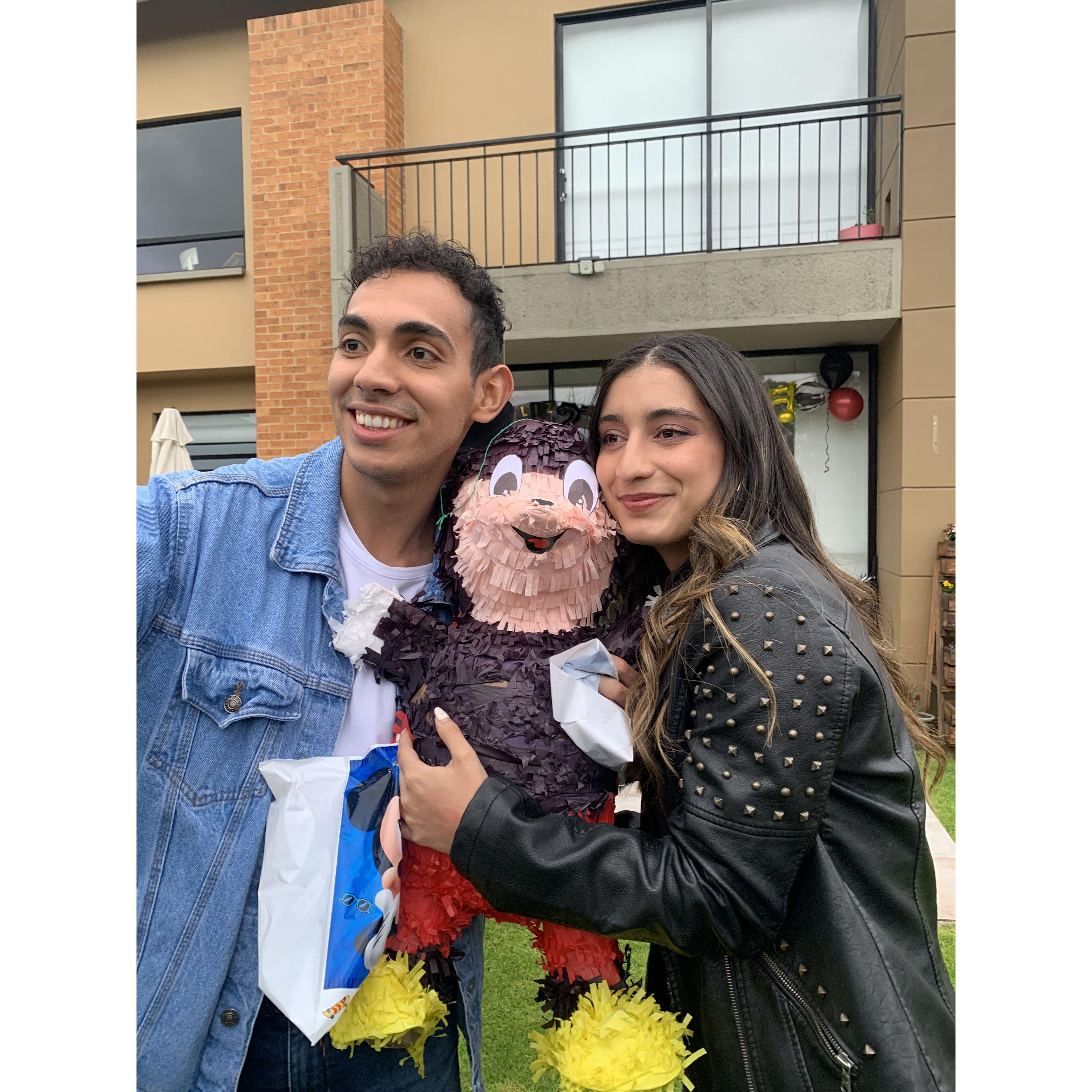 Compartíamos mucho en cumpleaños de nuestros amigos. 09-05-22