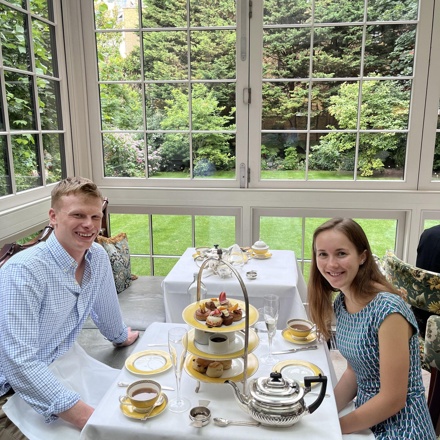 Afternoon tea in London