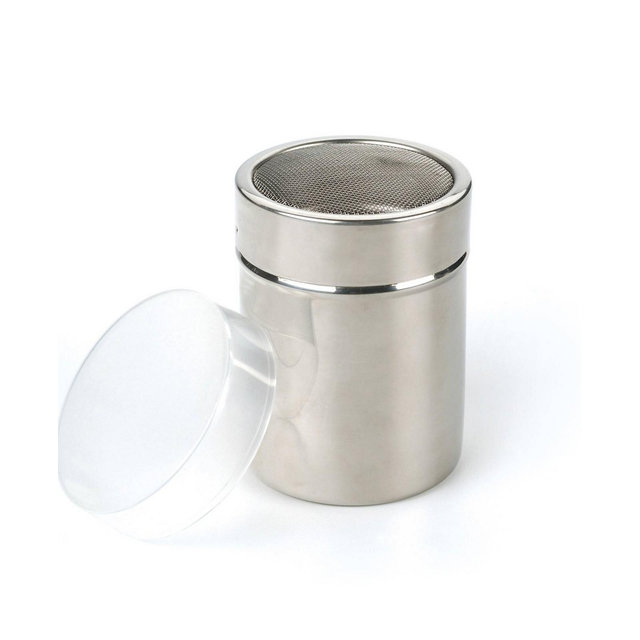RSVP International Endurance Stainless Steel 11 ounce Fine Mesh Sugar Shaker