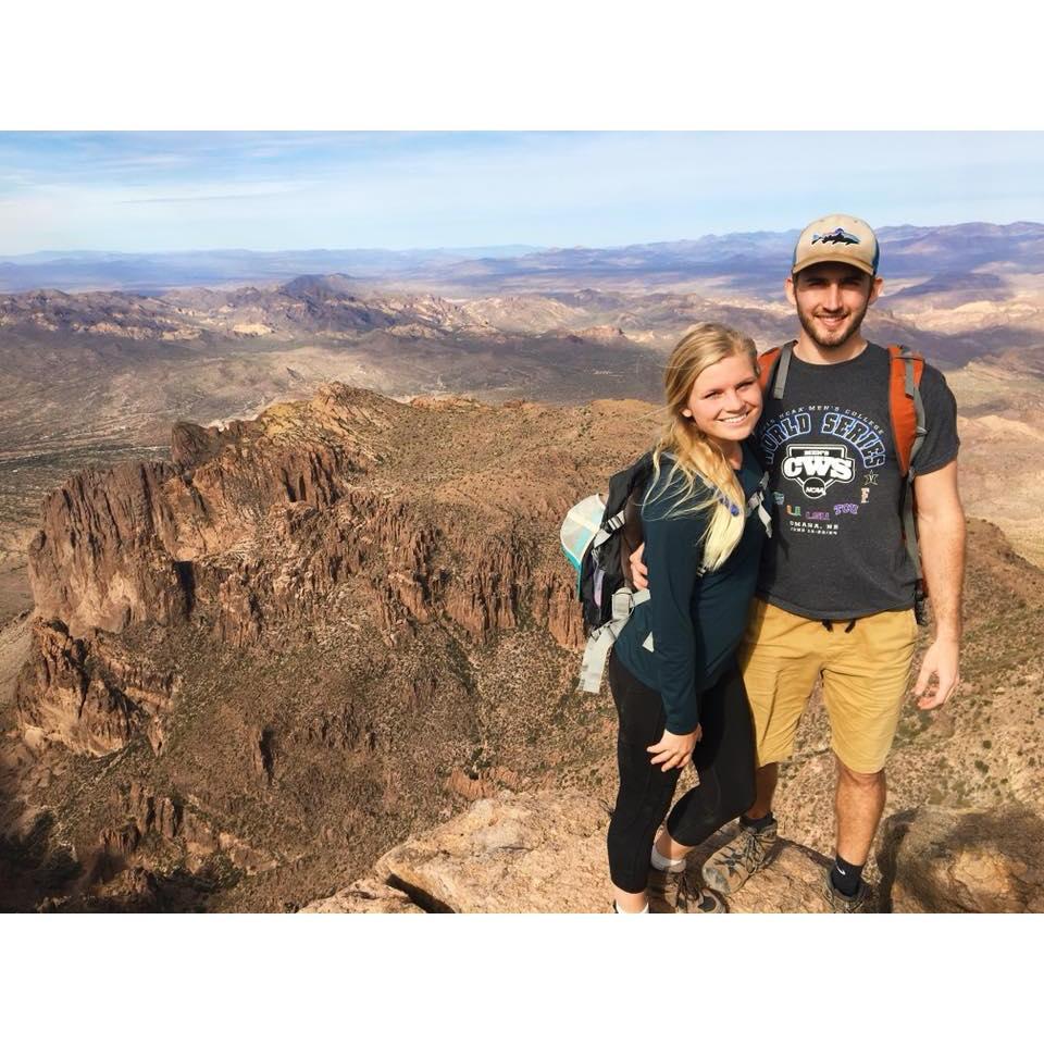 Flatiron Hike in AZ