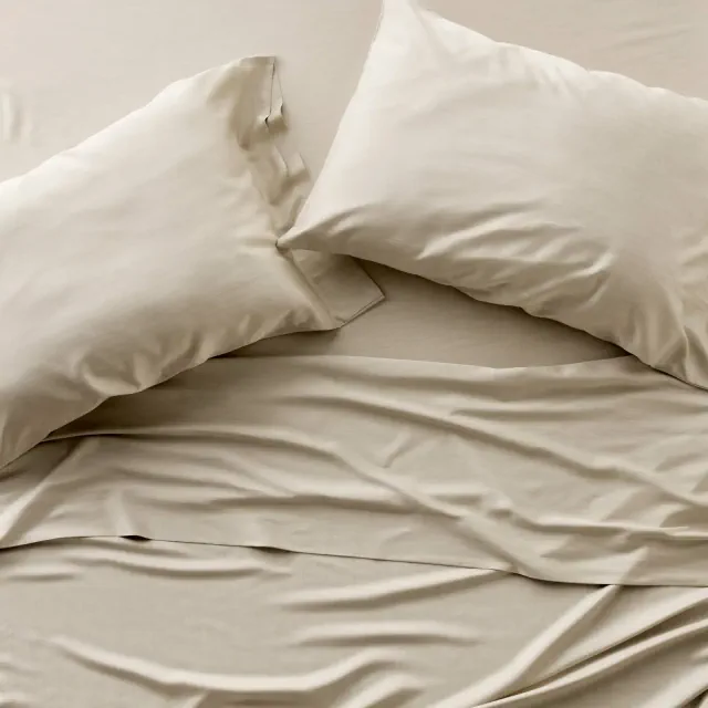 California King 400 Thread Count Rayon from Bamboo Sheet Set Light Olive Green - Casaluna™