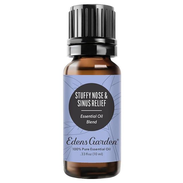 Edens Garden Stuffy Nose & Sinus Relief Essential Oil Blend, 100% Pure & Natural Best Recipe Therapeutic Aromatherapy Blends 10 ml