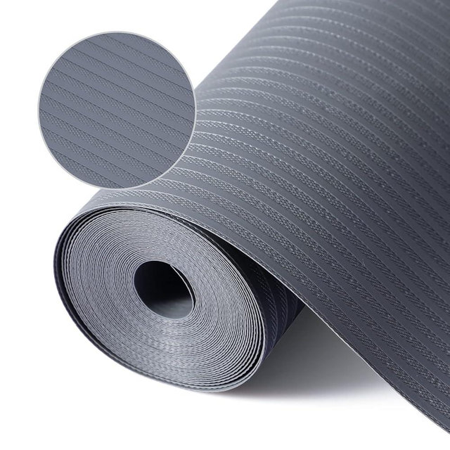 Shelf Liners for Kitchen Cabinets, 14Inch x 30Ft, Non-Adhesive Shelf Liner, Non-Slip Kitchen Drawer Liners, Waterproof Durable Cabinet Liners for Shelves, Cupboard, Pantry, Gray