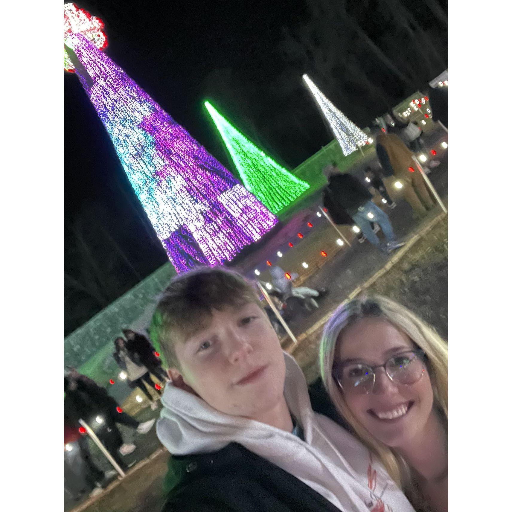At Garven Woodland Gardens- Christmas 2022
