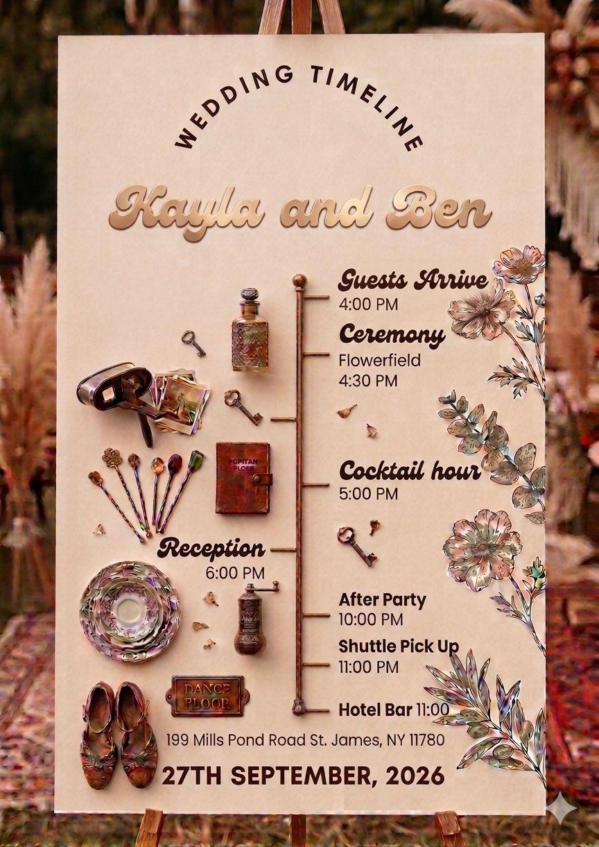 The Wedding Website of Kayla Hanebury and Ben Zilka