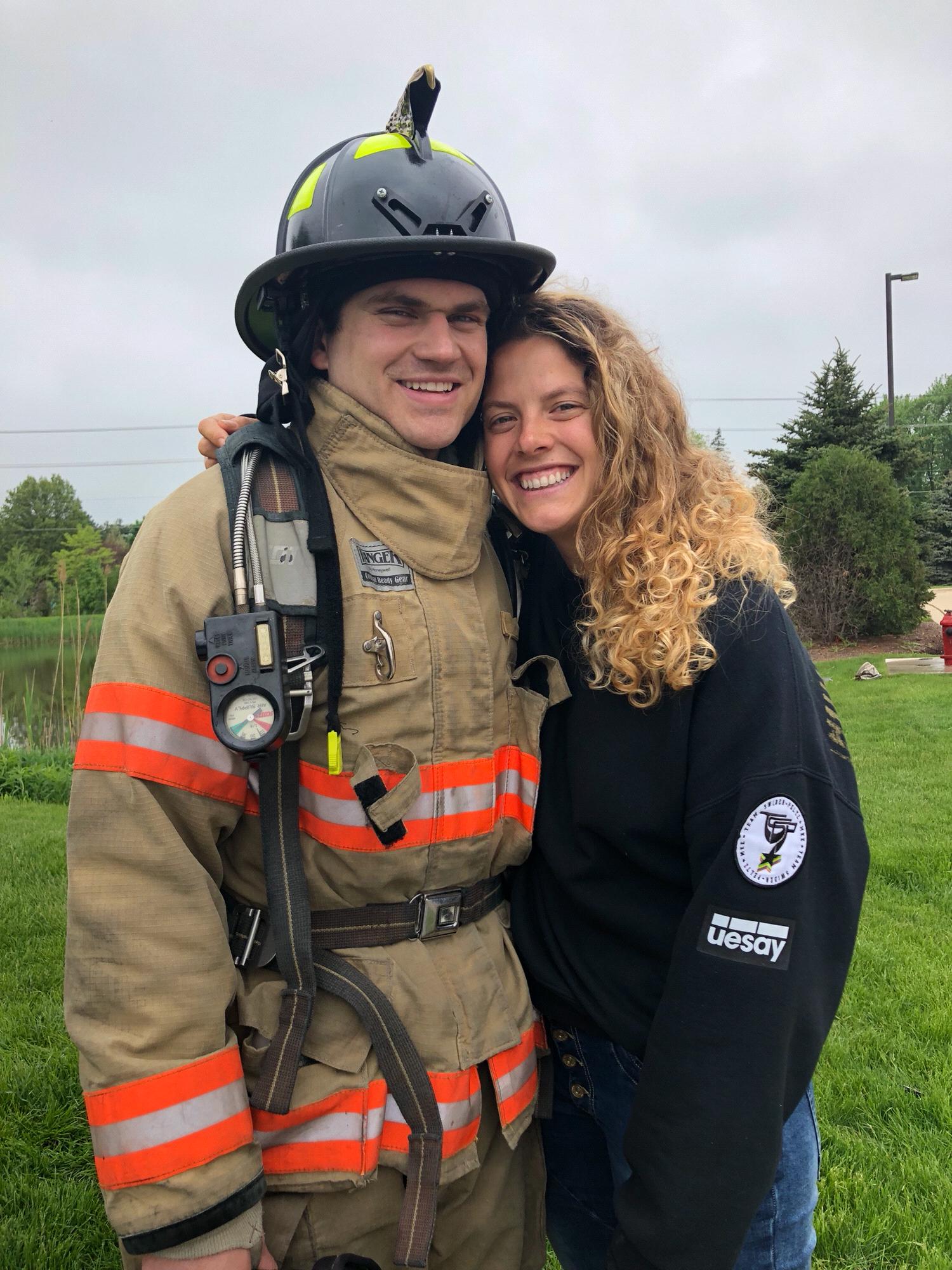 Last day of fire academy for Warrenville