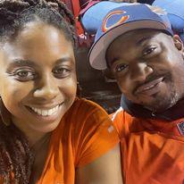 Bear Down! Date night with a flight...he knows my heart