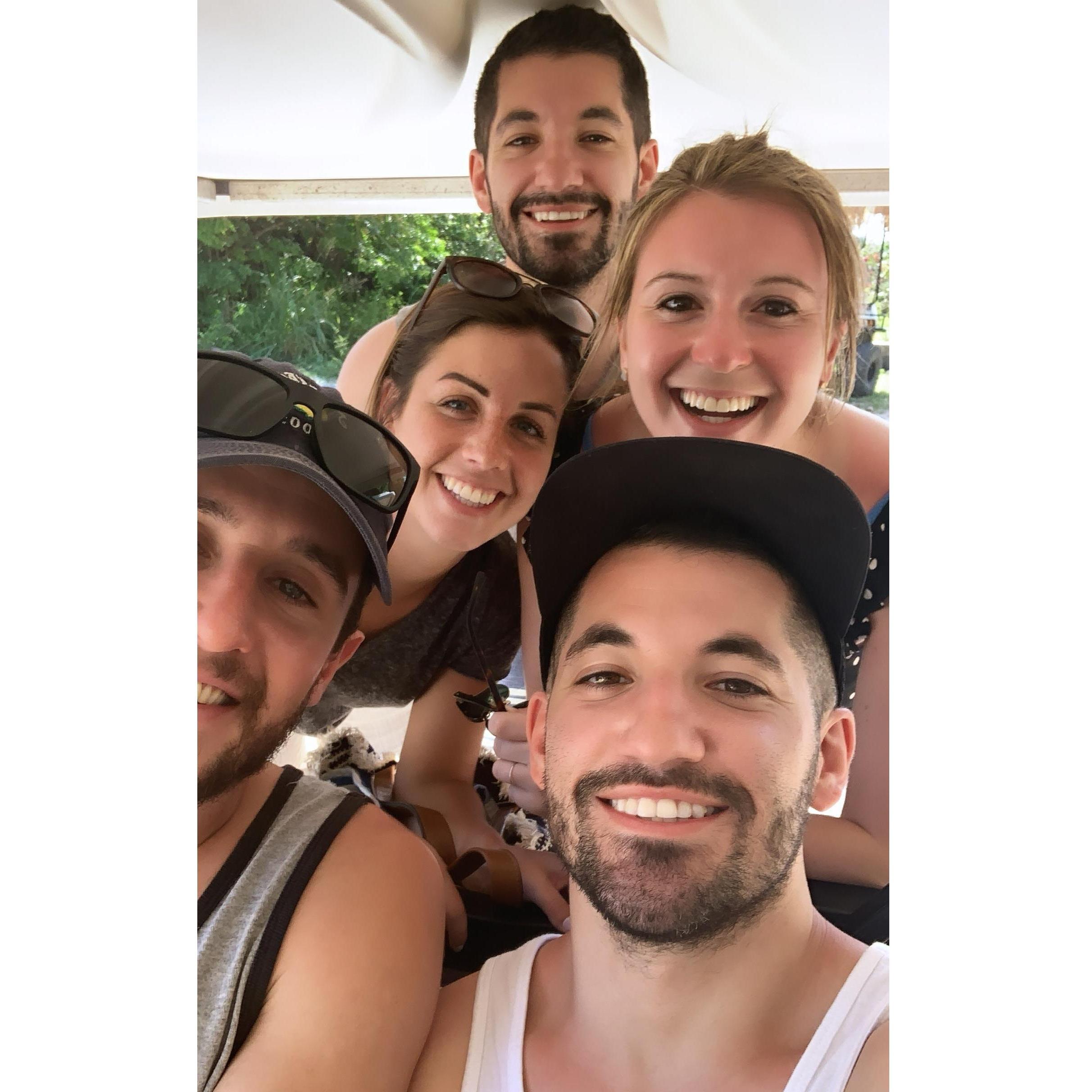 9 Cloughs and two wannabes (now soon-to-bes) take on Isla Mujeres!
