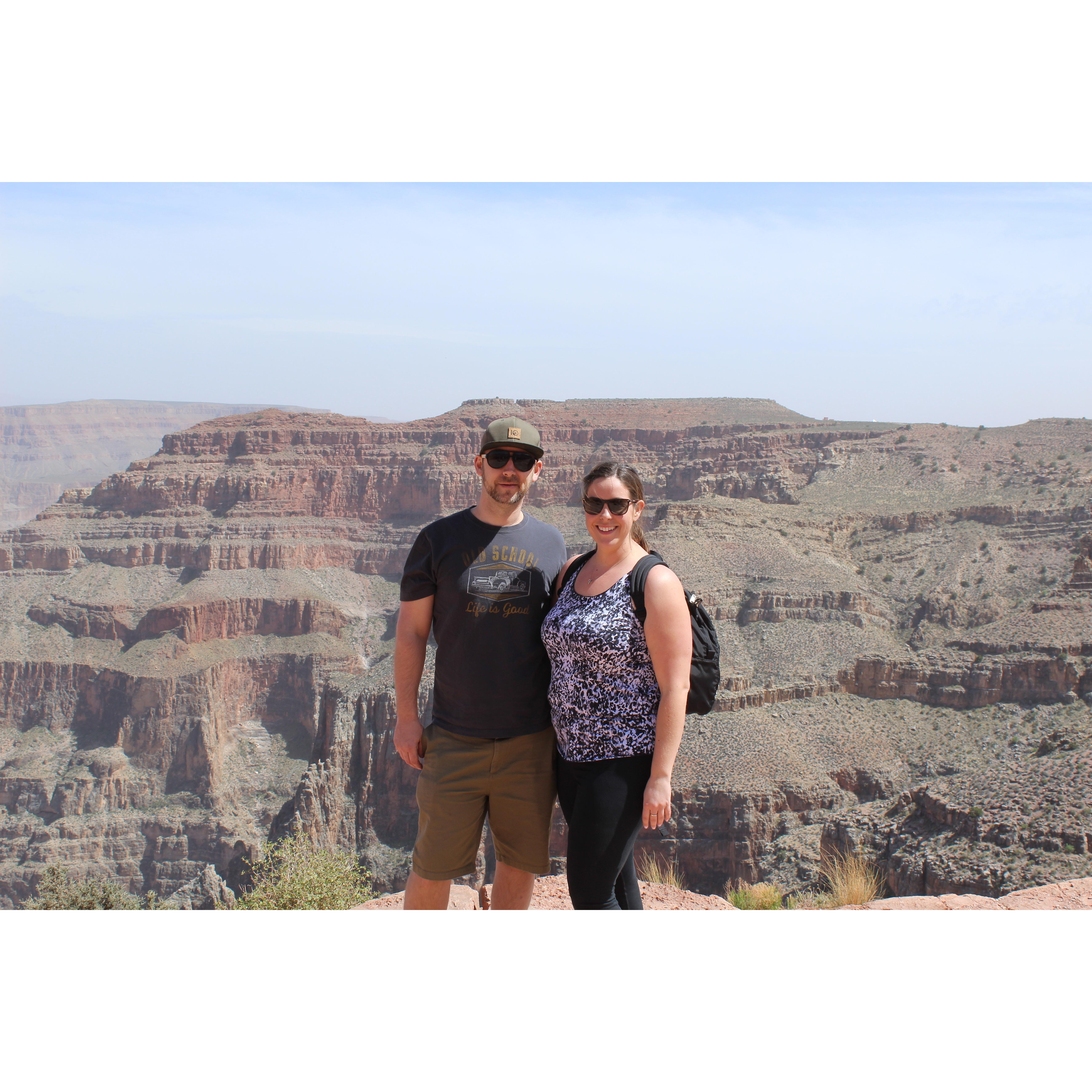 We love exploring together! The Grand Canyon, 2018