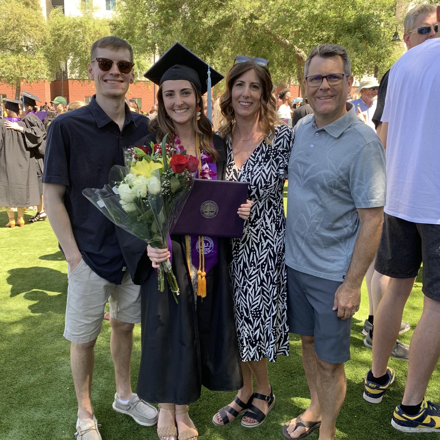 Audrey's college graduation 2023