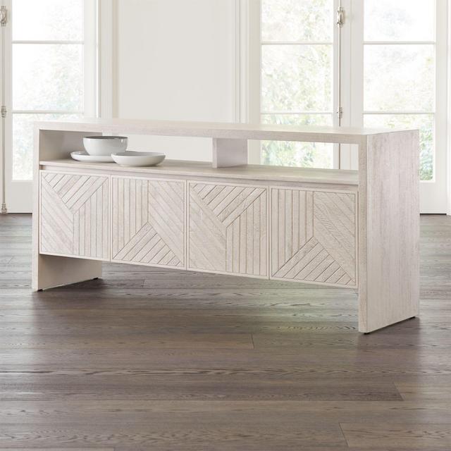 Dunewood Whitewashed Sideboard