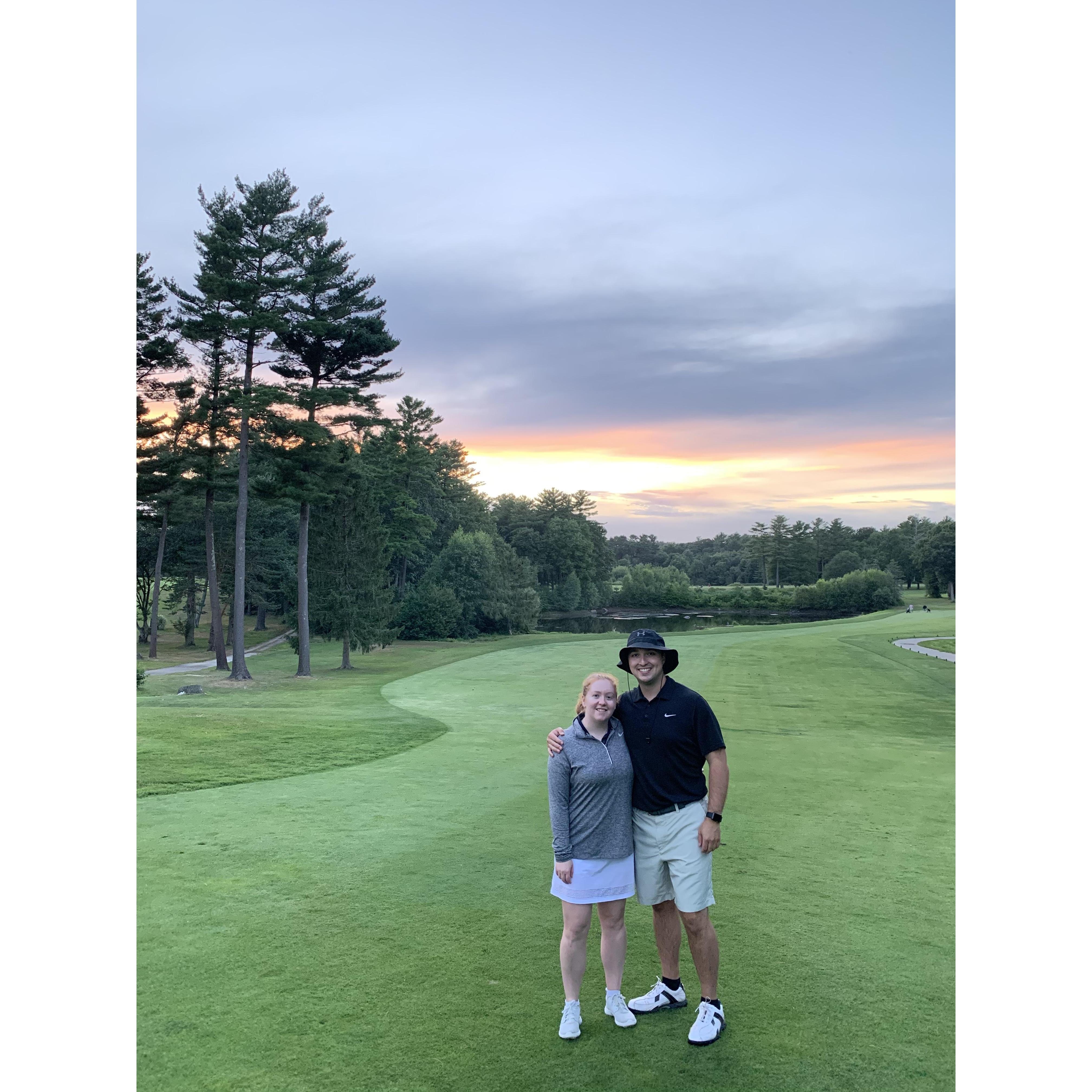A round at Pembroke Country Club, Summer 2020