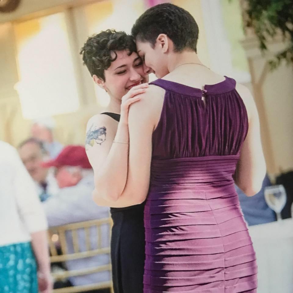 Our fourth month as a couple celebrated at our friend's wedding