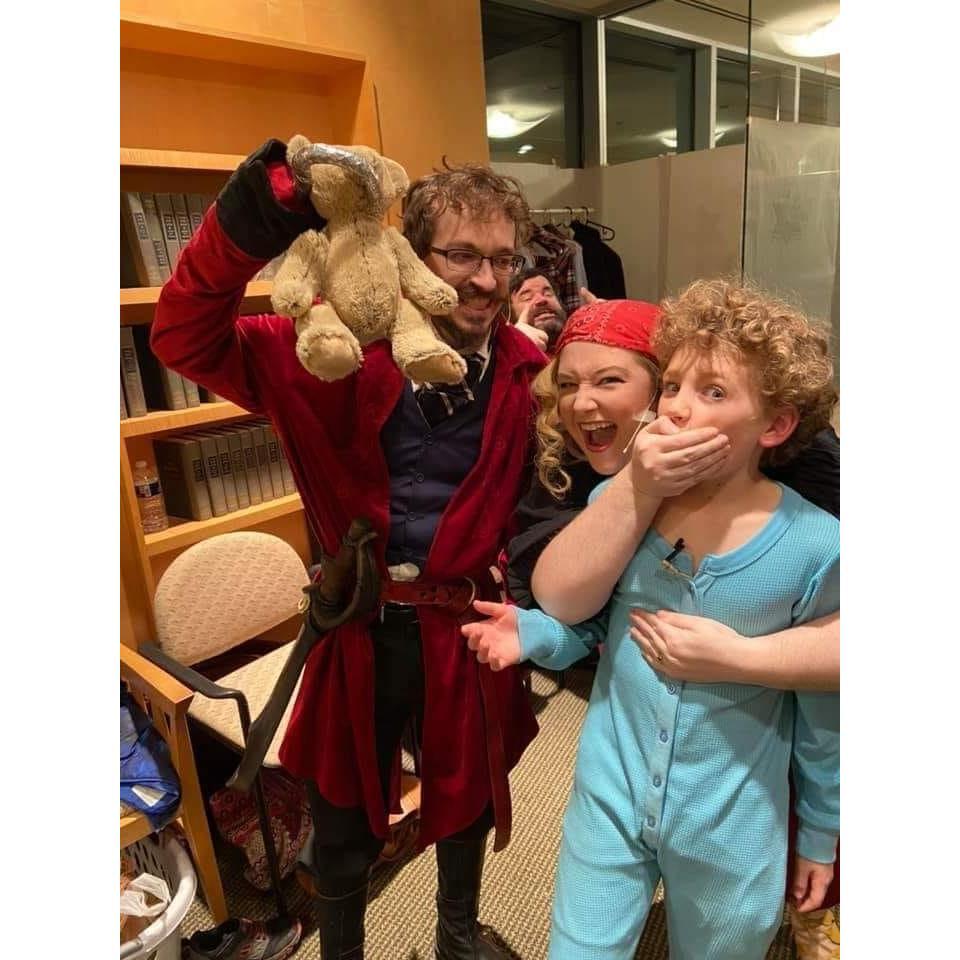 Tons of theatre. This is from Theatre@CBT's production of Peter Pan.