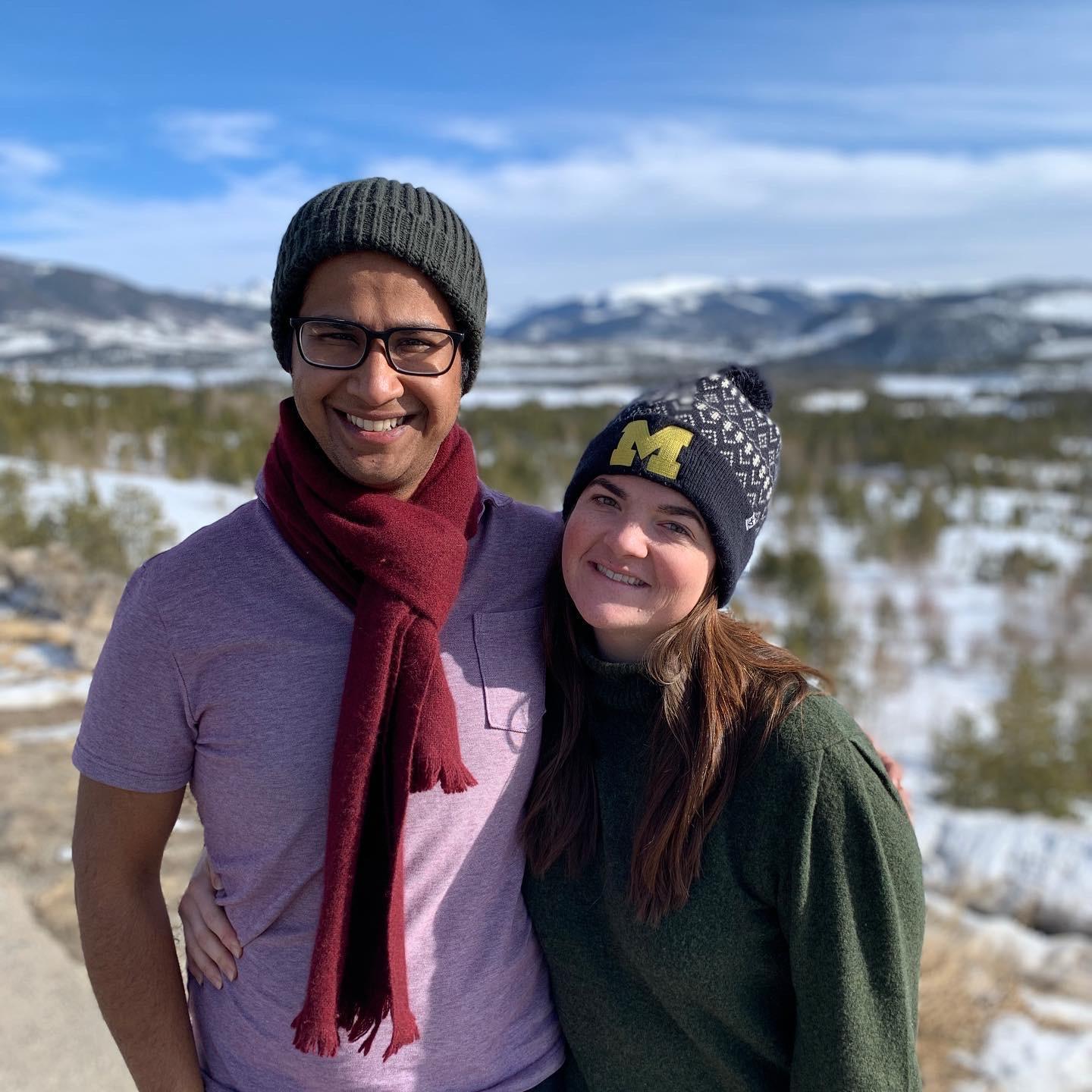 Taking in the views at Rocky Mountain National Park