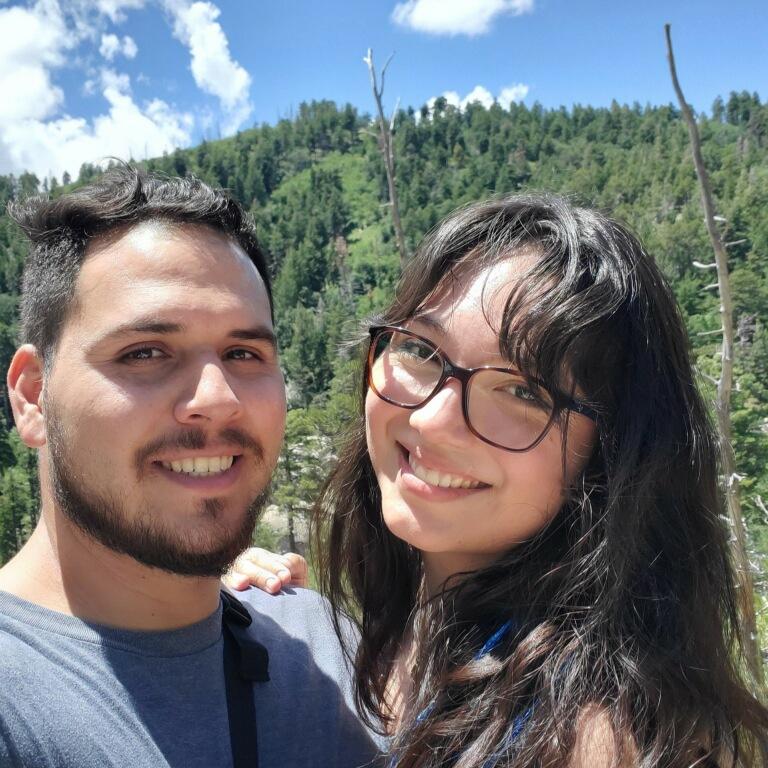 our first hike together