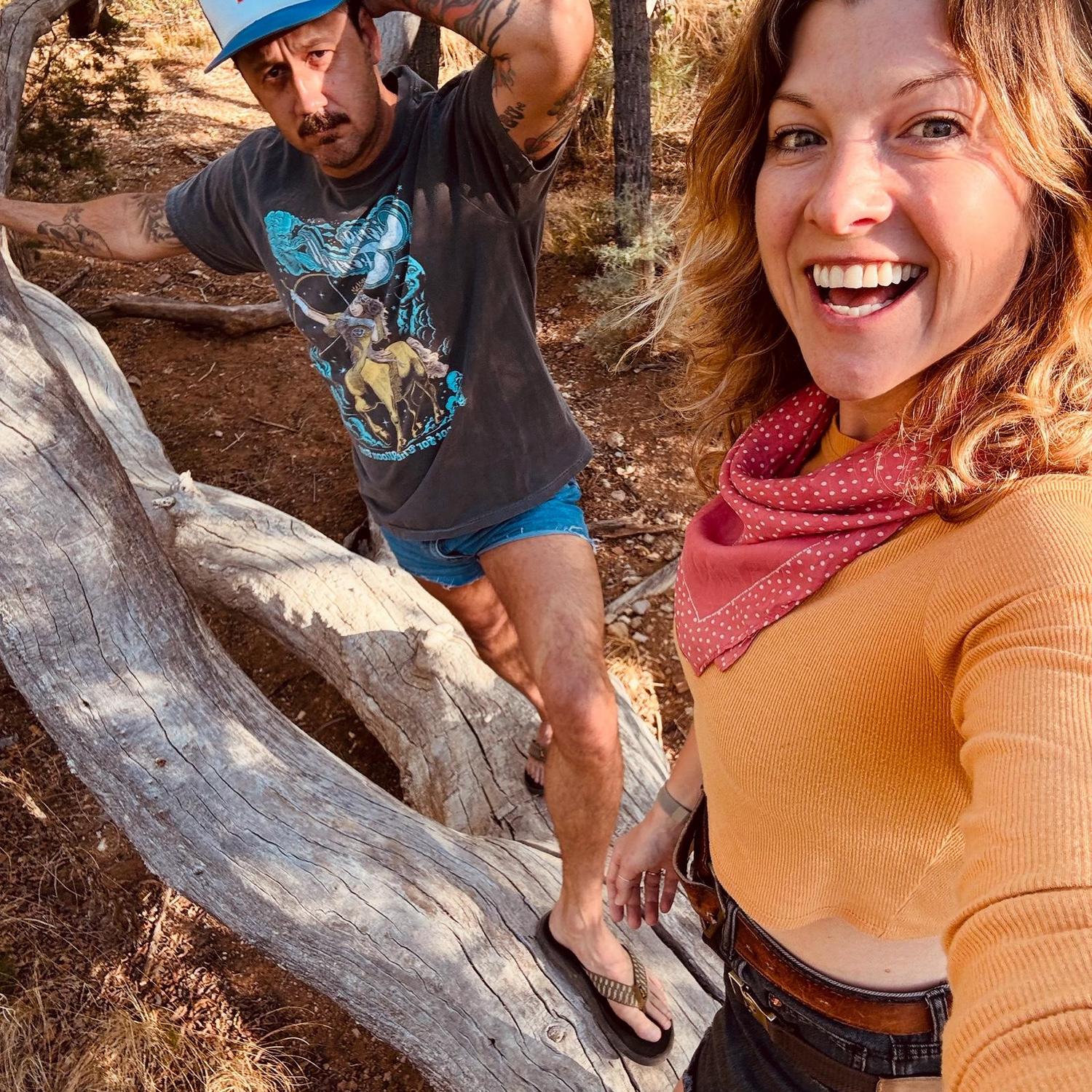 Hiking around in the Magdelenas, enjoying a camping trip to Water Canyon.