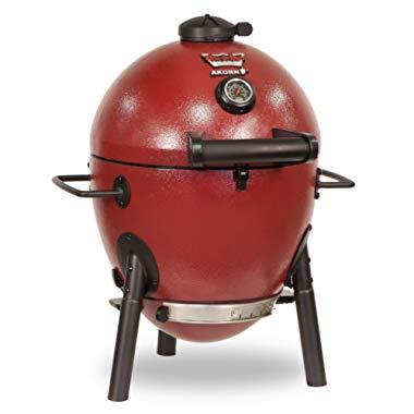 Char-Griller E06614 AKORN Jr, Red Charcoal kamado Grill