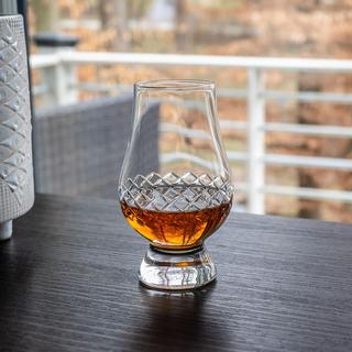 Diamond Scotch Glencairn Glass, Set of 4