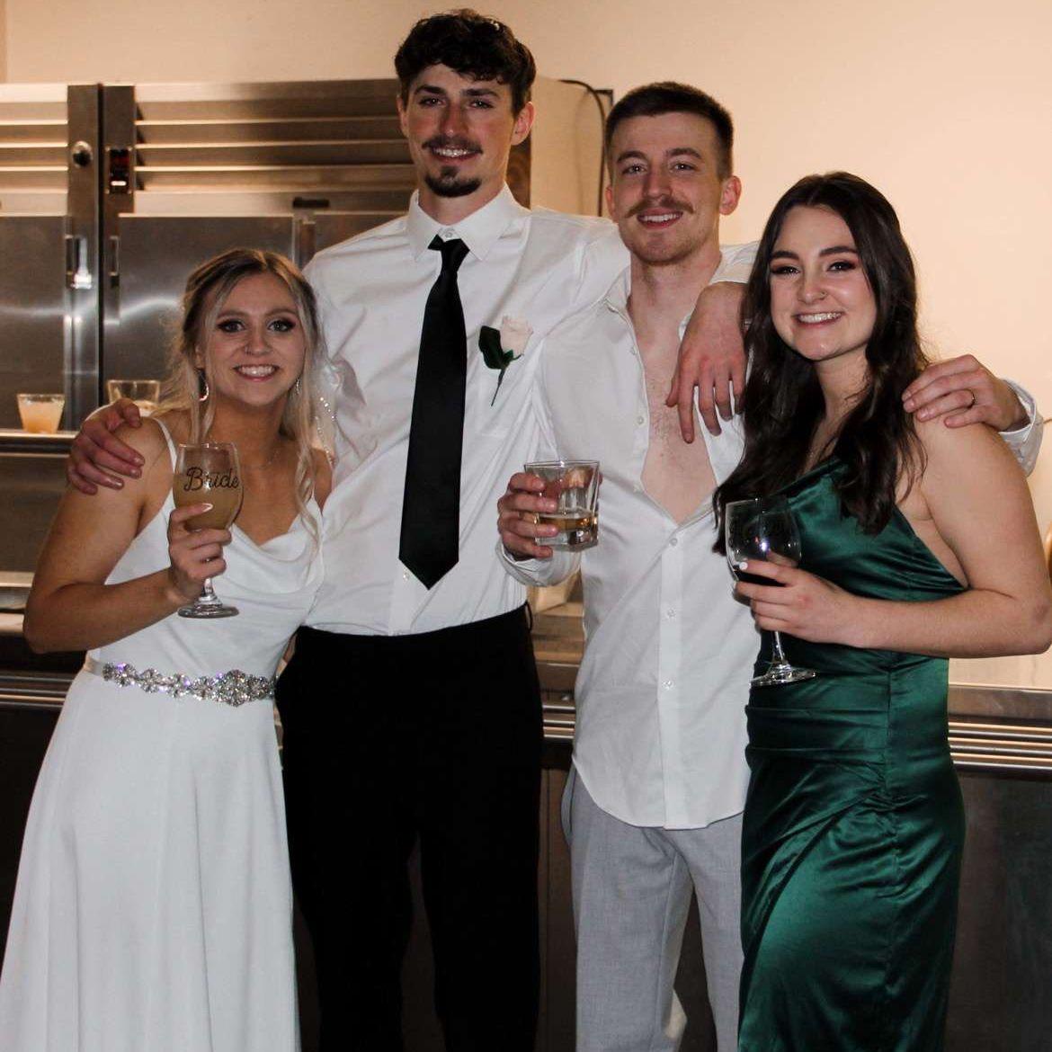 The friends who introduced us!