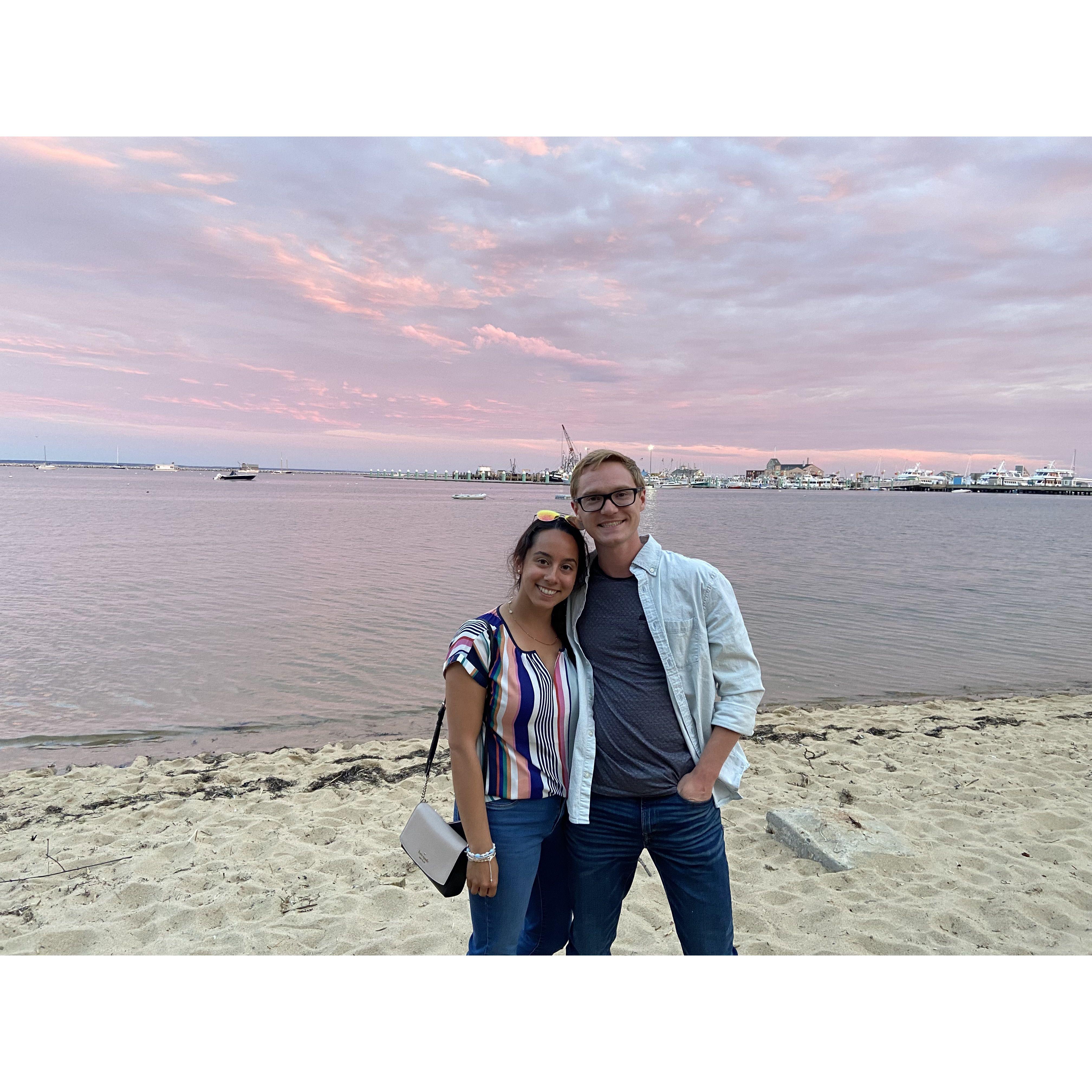 Impromptu trip to P-town to visit Eric's family 2022