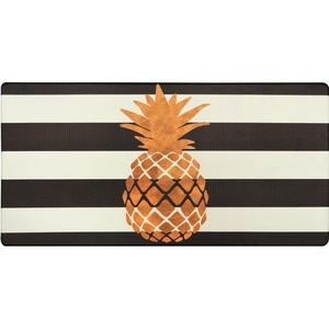 Cook N Comfort Gold Pineapple Kitchen Mat
