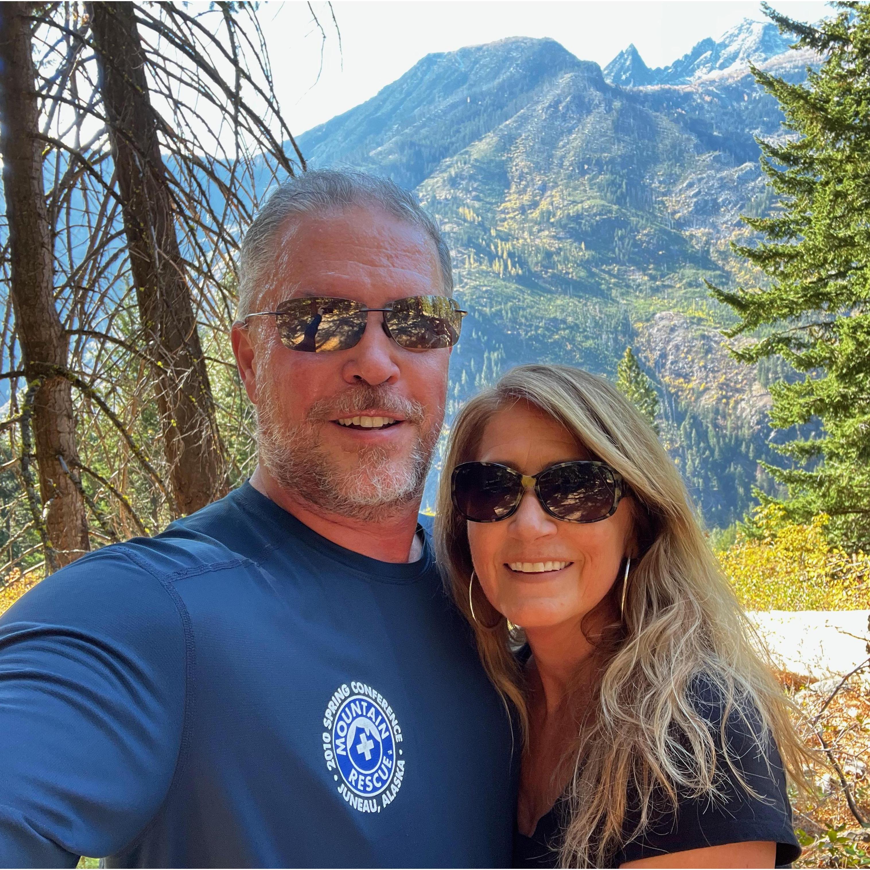 Outside Leavenworth, WA in the Okanogan-Wenatchee National Forest 2021
