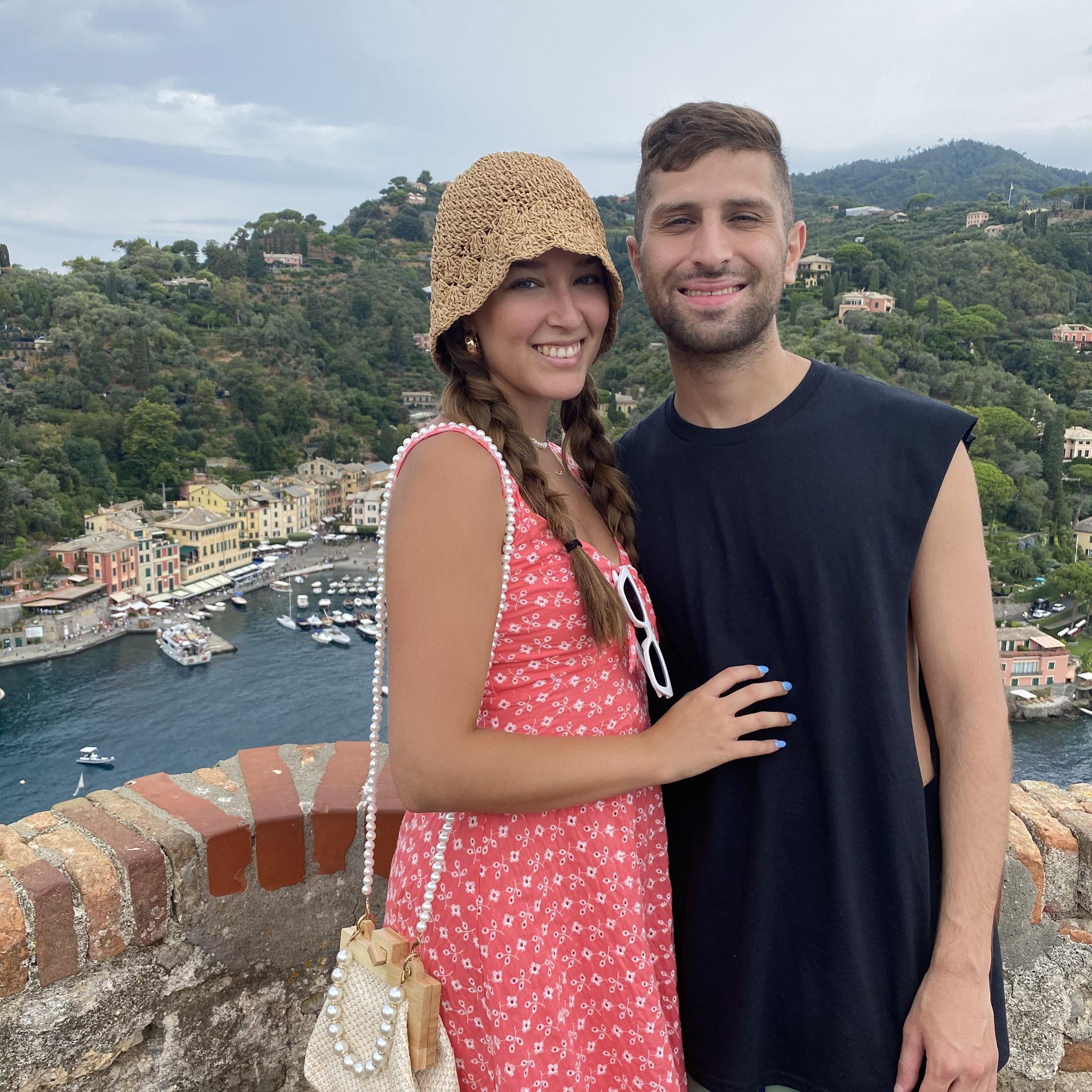 We got to see Portofino.