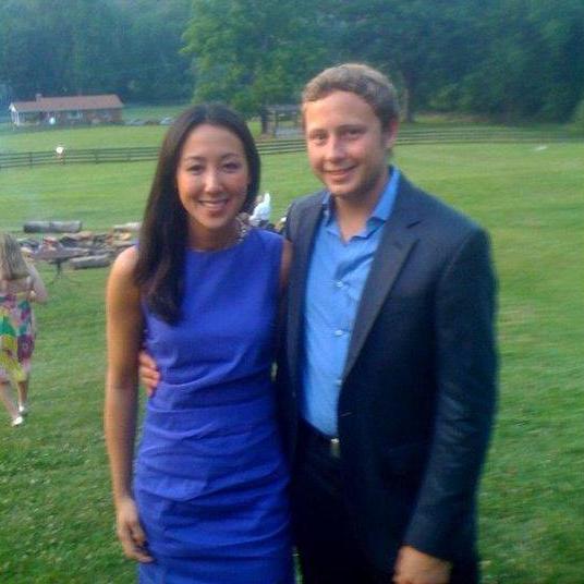 Attending our first wedding together (Asheville, NC, June 2011)