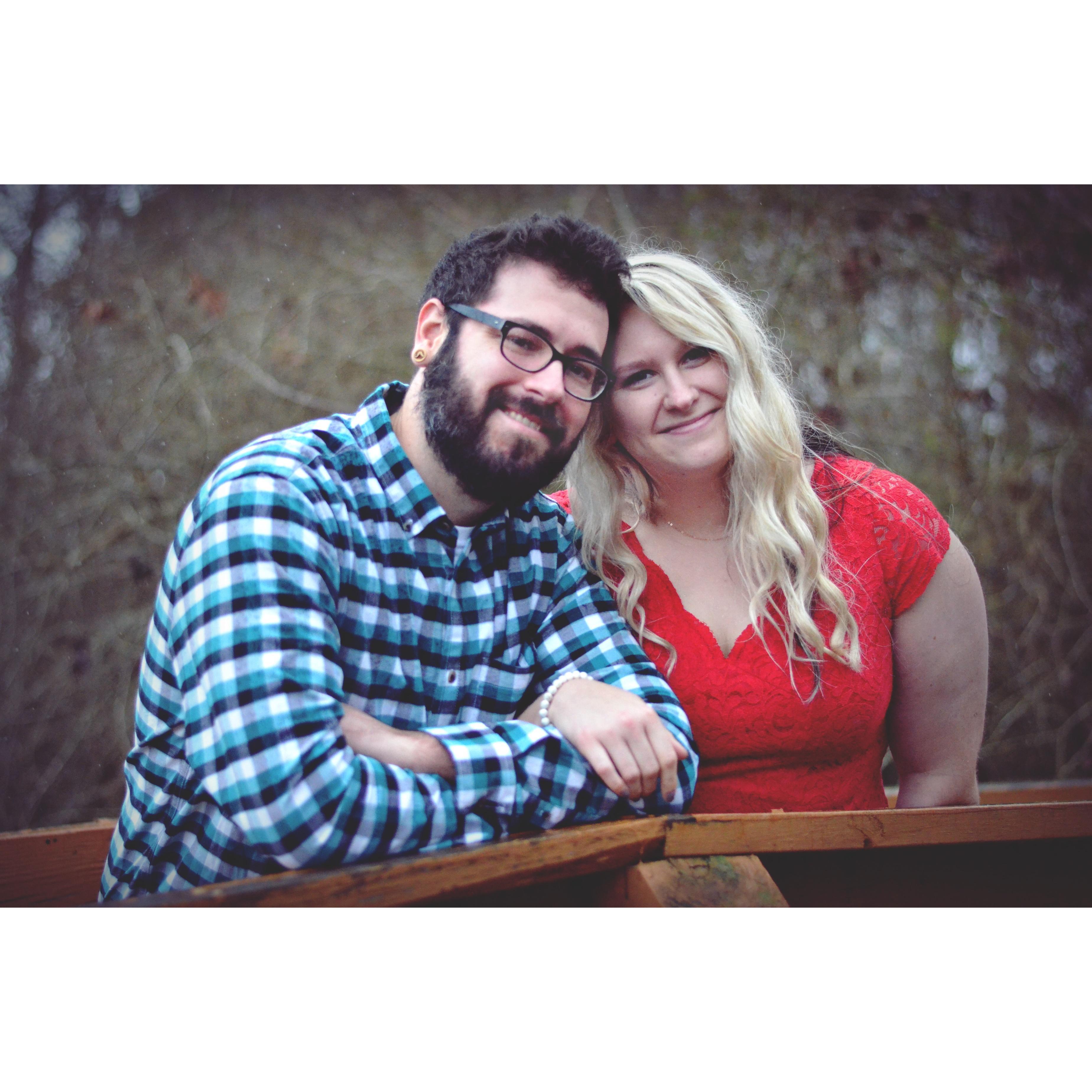 The first time we did professional pictures together!