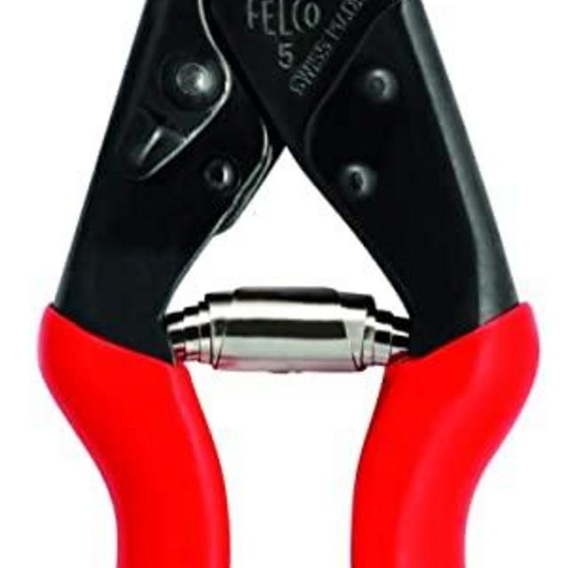 Felco Pruning Shears (F 5) - High Performance Swiss Made One-Hand Garden Pruners