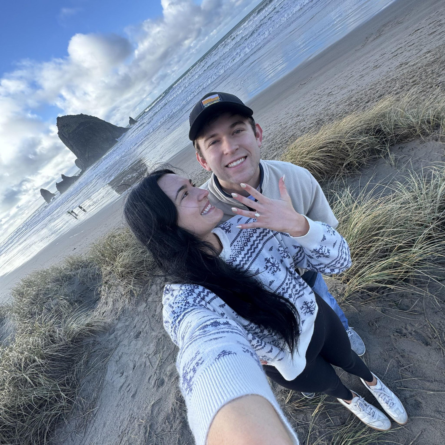 When we got engaged, December 2024!