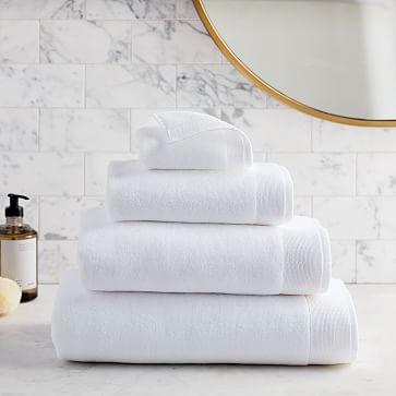 Organic Luxe Fibrosoft™ Towels - White-Hand Towel
