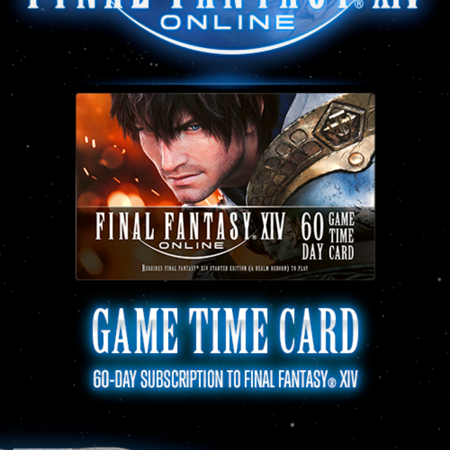 FINAL FANTASY® XIV ONLINE 60 DAY GAME TIME CODE [DOWNLOAD]