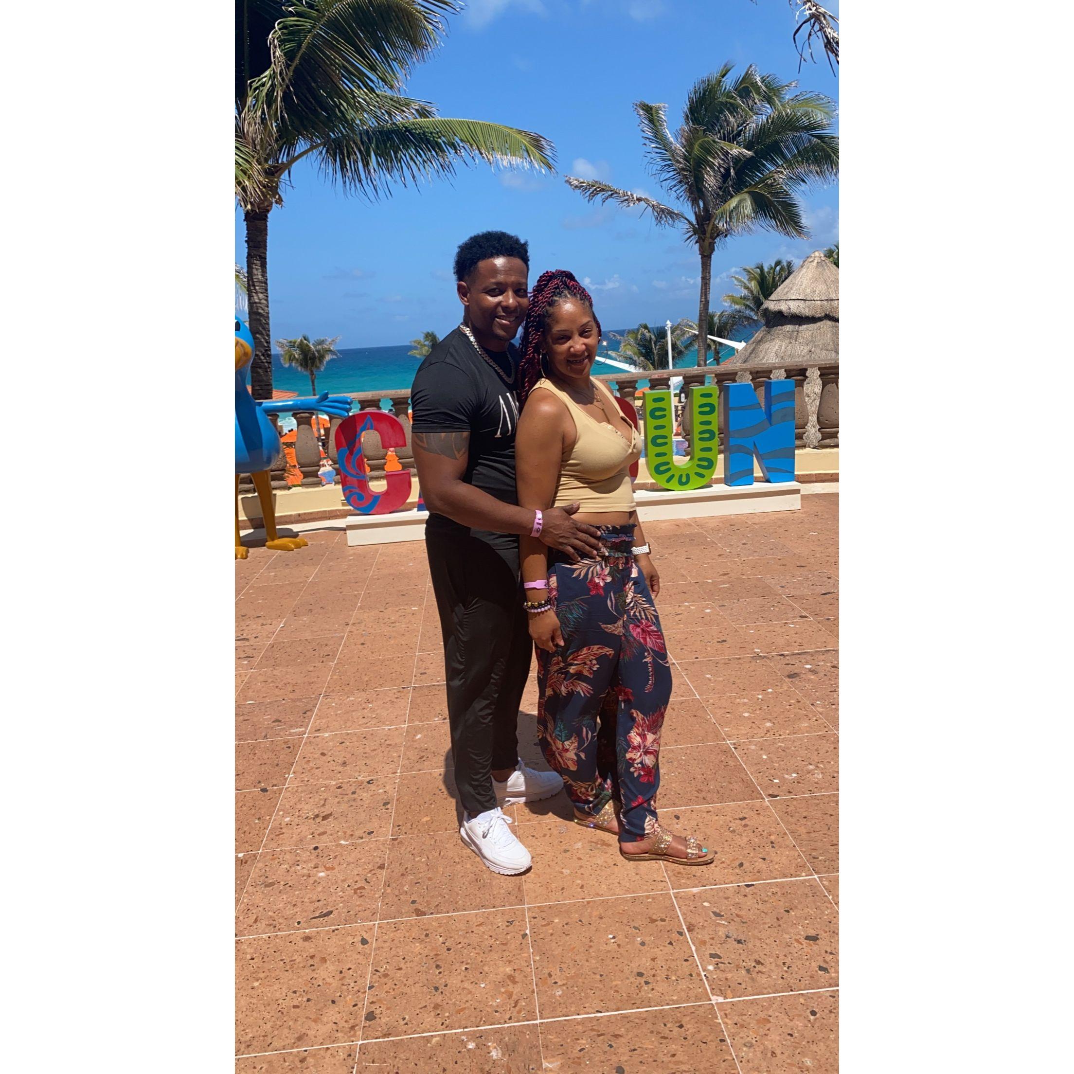 Our first trip to Cancun within a few weeks of meeting-June 2023!