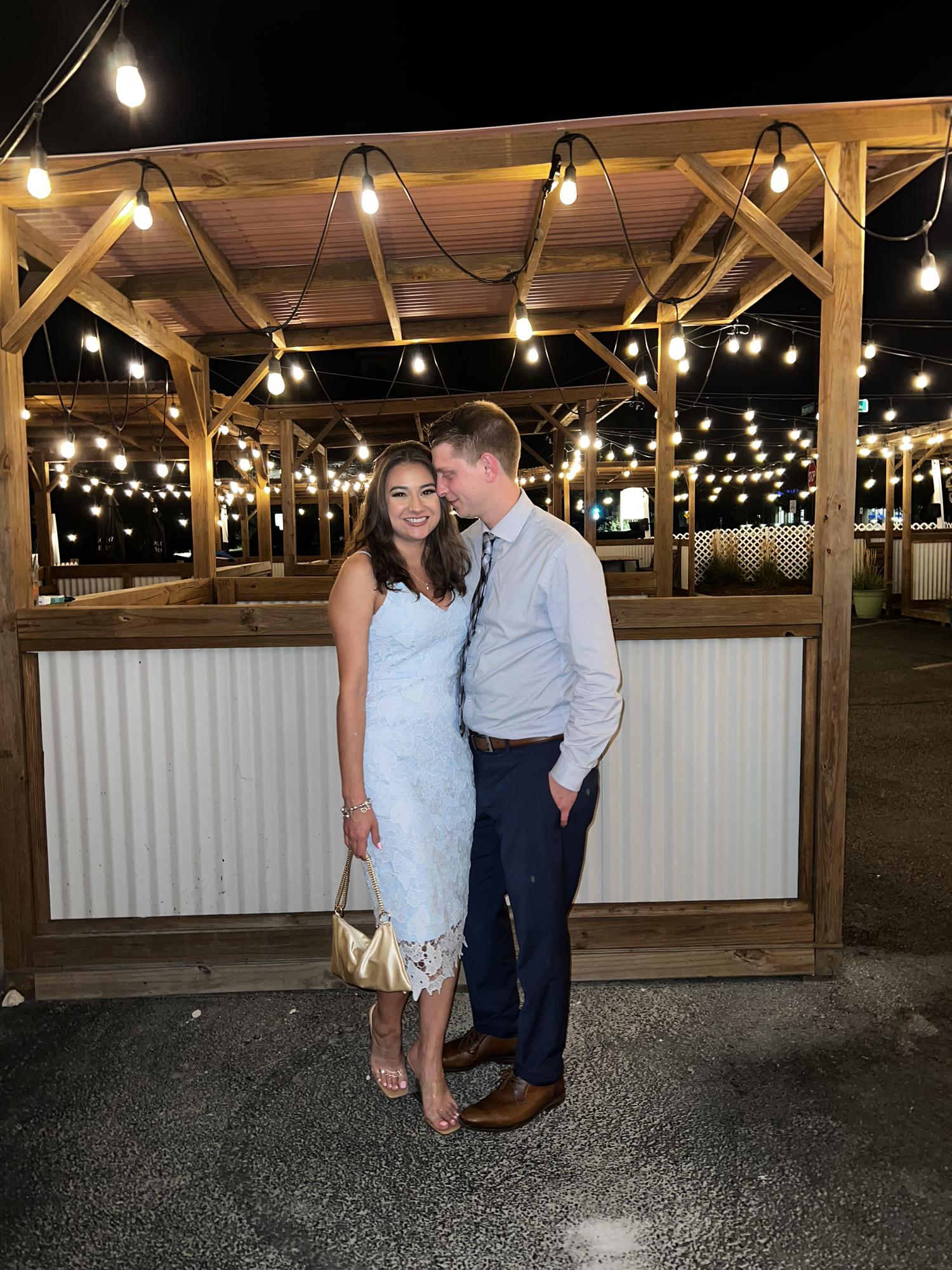 Rehearsal dinner for our best friend’s wedding