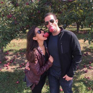 Apple picking upstate #basic