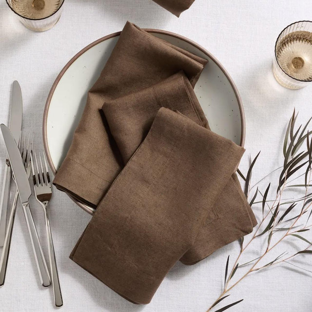European Linen Napkins (Set of 12)