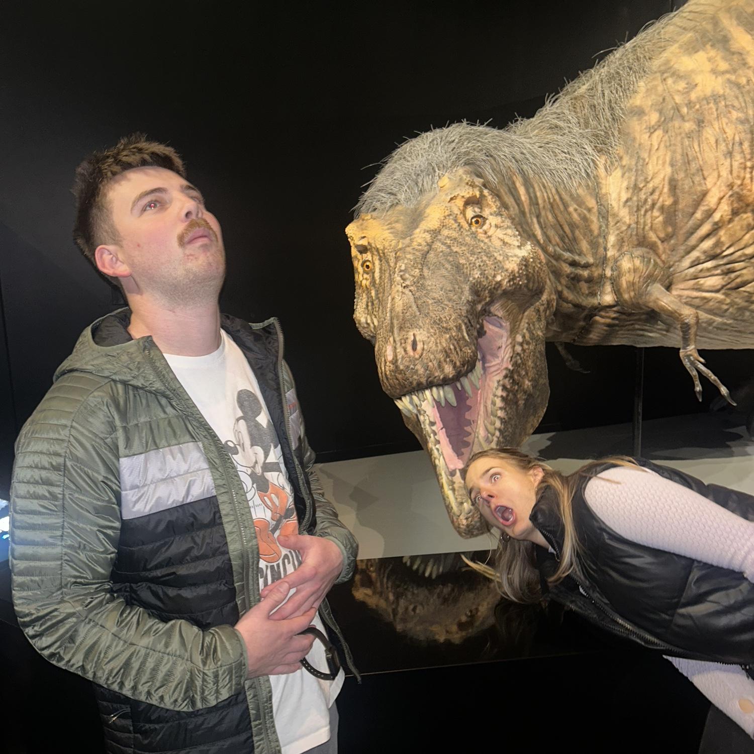 Our faces when we see a dino…